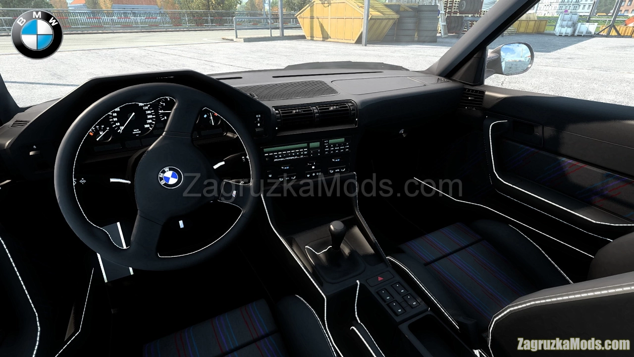 BMW M5 E34 + Interior v1.4 (1.46.x) for ATS and ETS2