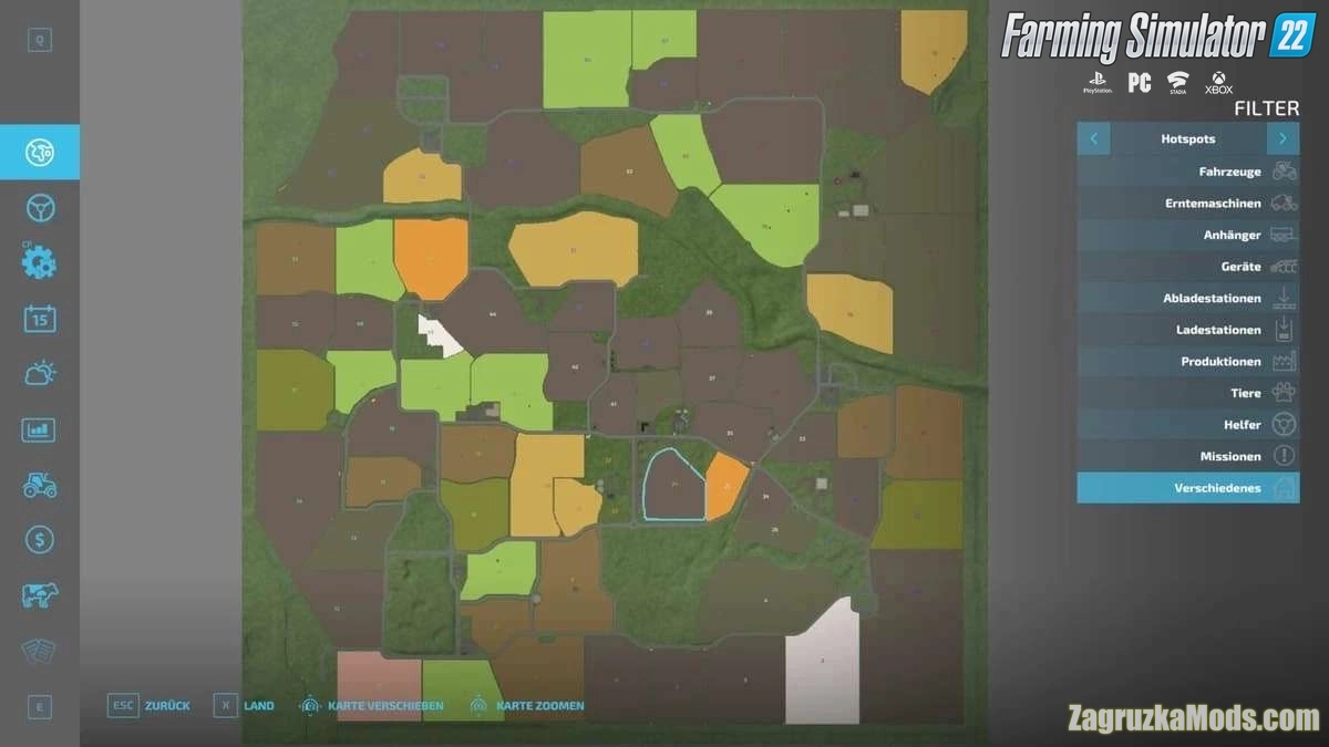 Swedish Landscape Map v1.8 for FS22