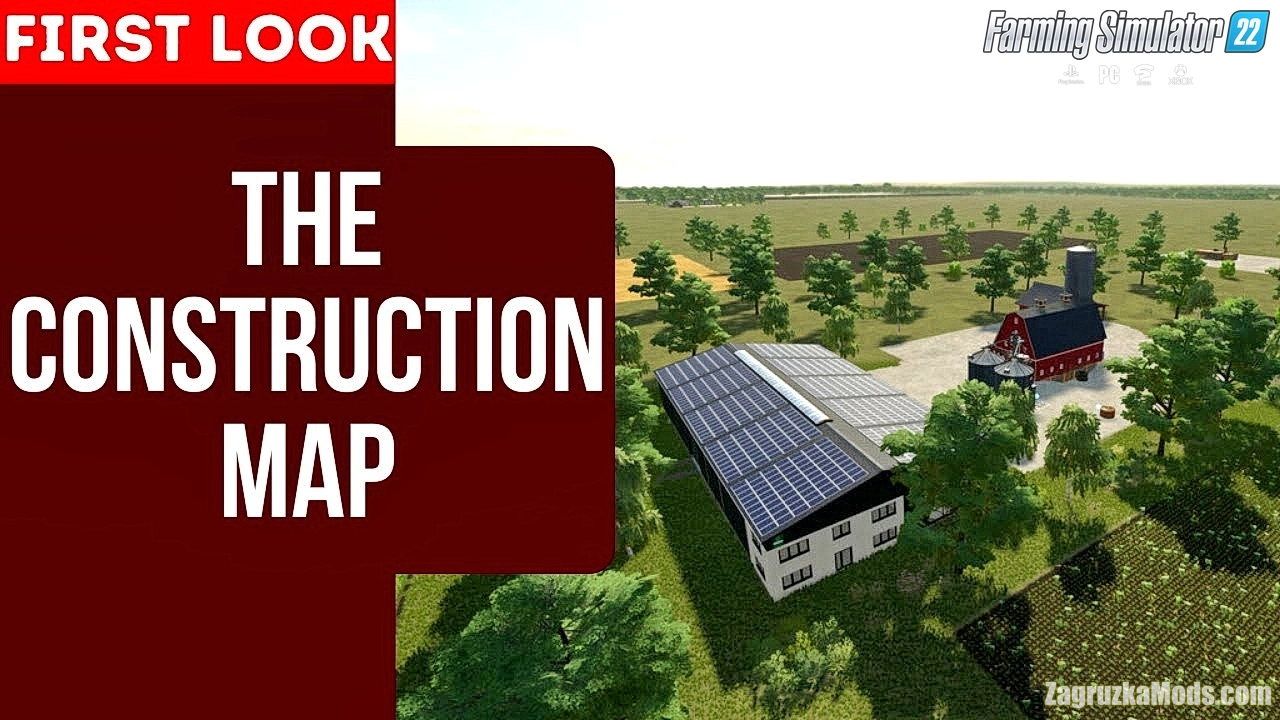 The Construction Map v1.1 for FS22