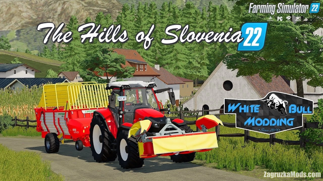 The Hills Of Slovenia Map v1.0 for FS22