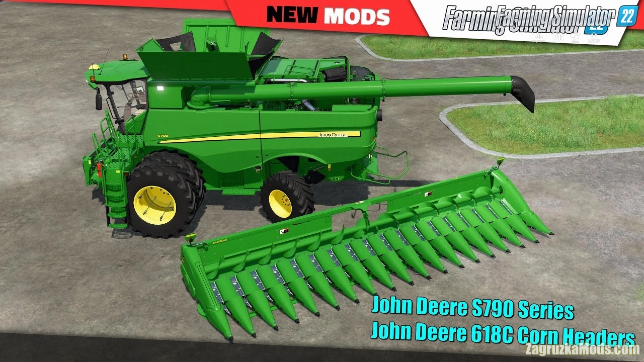 John Deere S790 Harvester v1.0.0.1 for FS22