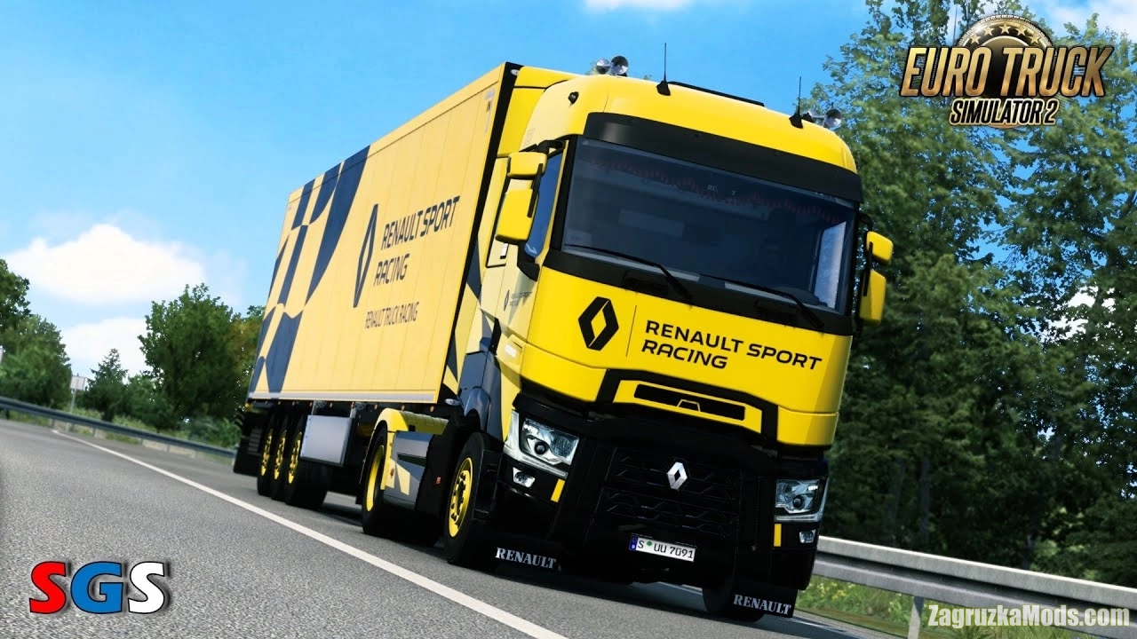 Renault T Reworked v1.4 By Schumi (1.47.x) for ETS2