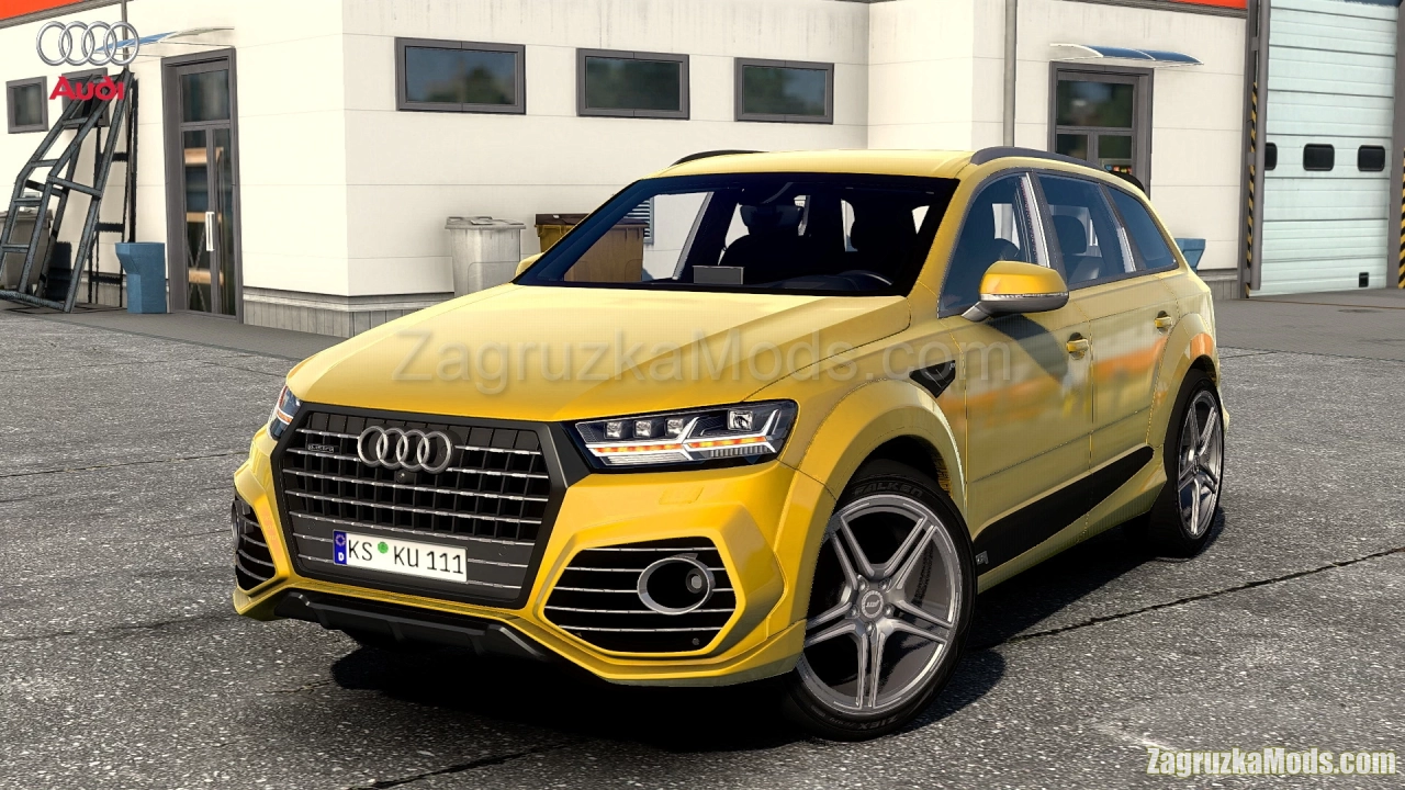Audi SQ7 4M + Interior v1.5 (1.48.x) for ATS and ETS2