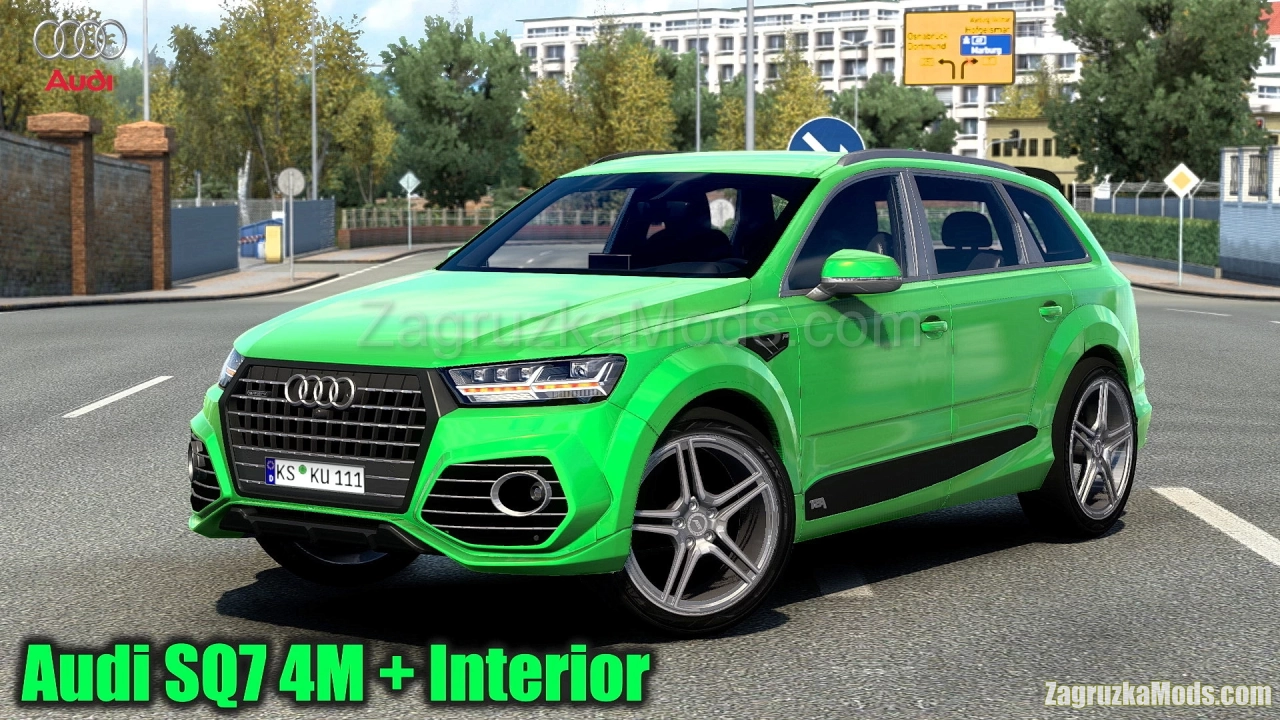 Audi SQ7 4M + Interior v1.3 (1.46.x) for ATS and ETS2