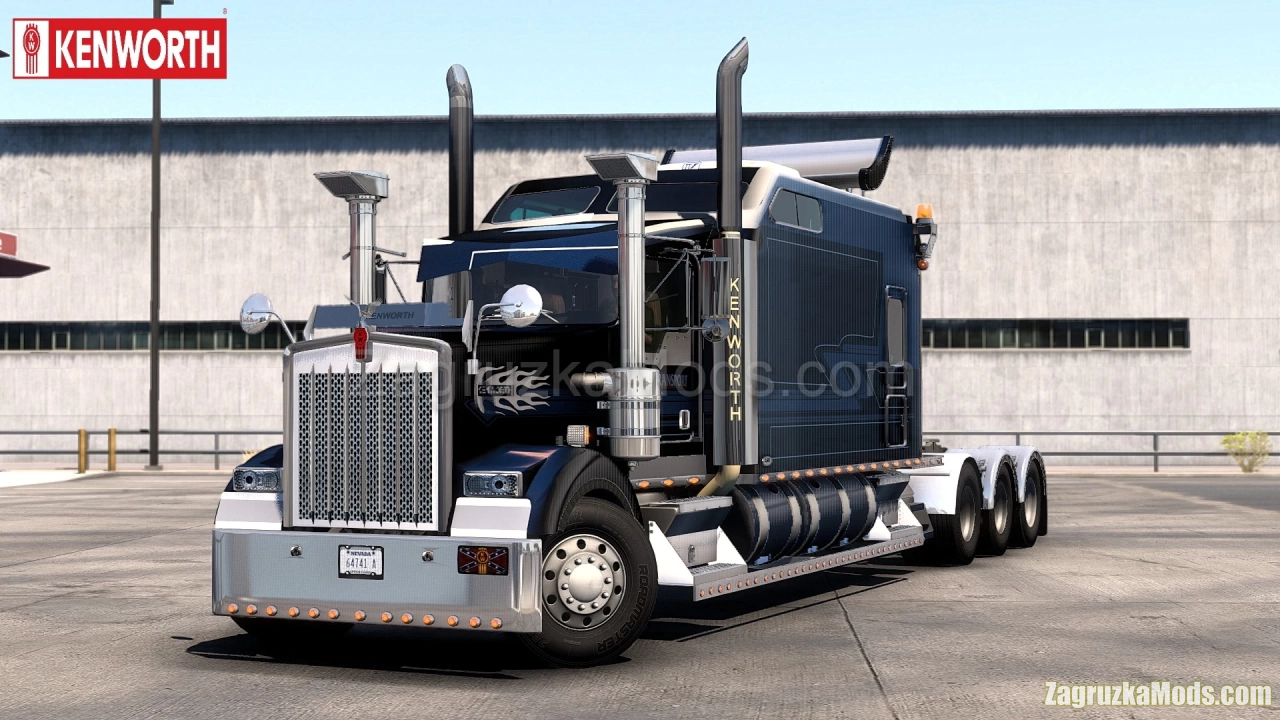 Kenworth W900L Long Edition Truck v1.0 (1.43.x) for ATS