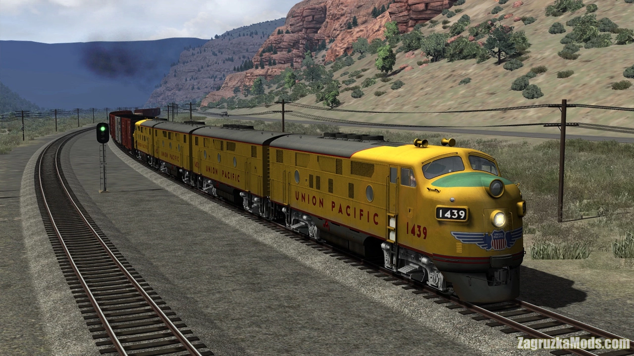 Union Pacific F3 Loco Addon v1.0 for TS2022