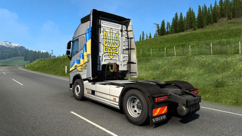 Ukrainian Paint Jobs Pack DLC for Euro Truck Simulator 2