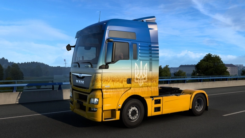 Ukrainian Paint Jobs Pack DLC for Euro Truck Simulator 2