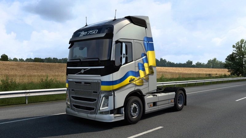 Ukrainian Paint Jobs Pack DLC for Euro Truck Simulator 2
