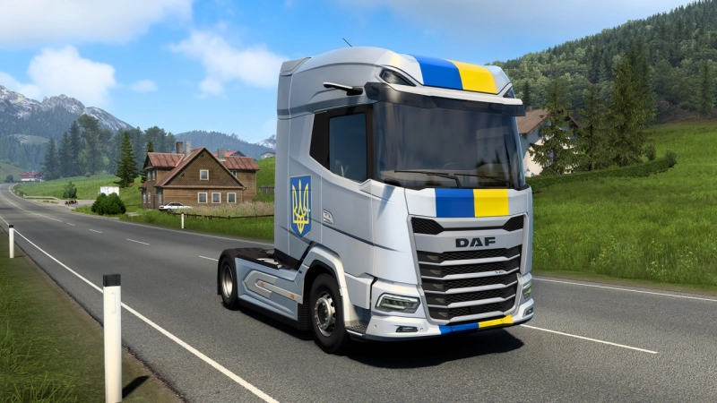 Ukrainian Paint Jobs Pack DLC for Euro Truck Simulator 2