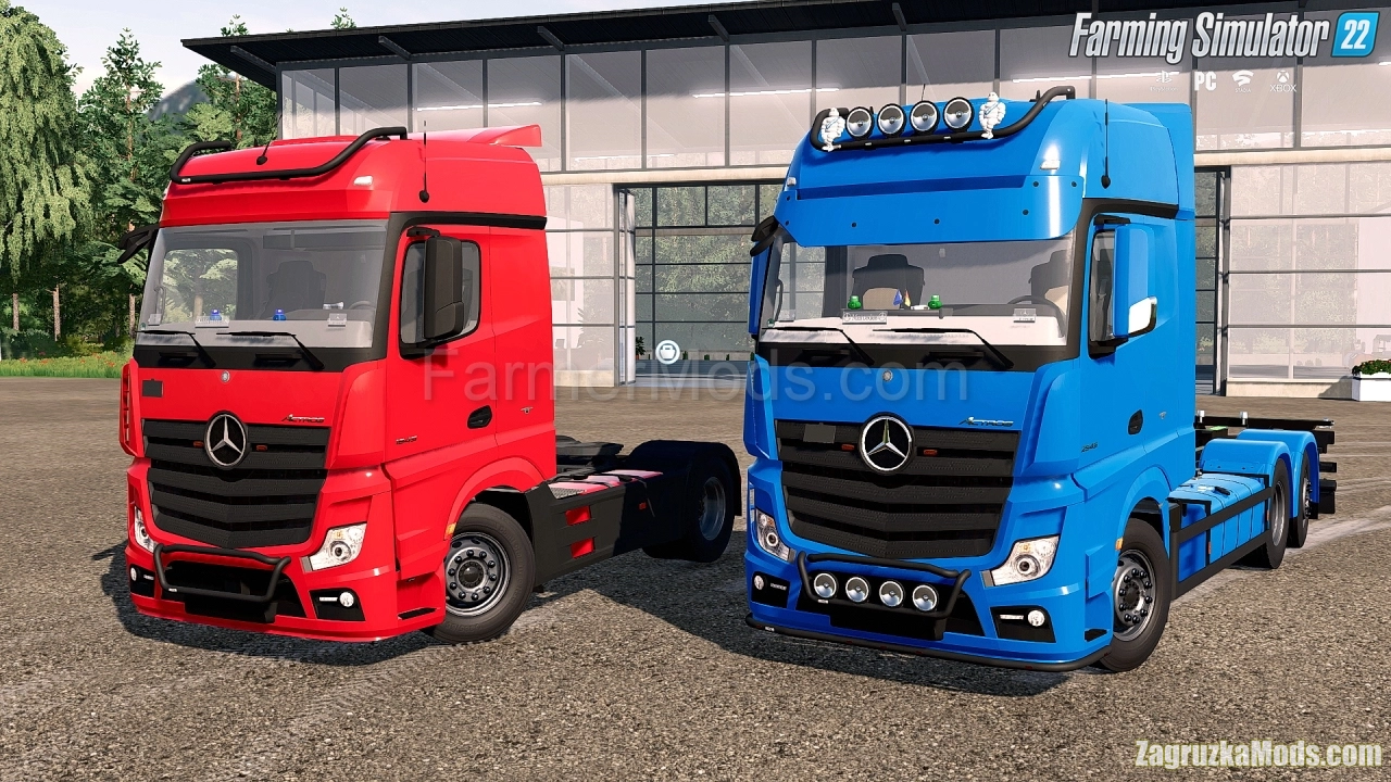 Mercedes-Benz Actros MP4 Truck v1.2 for FS22