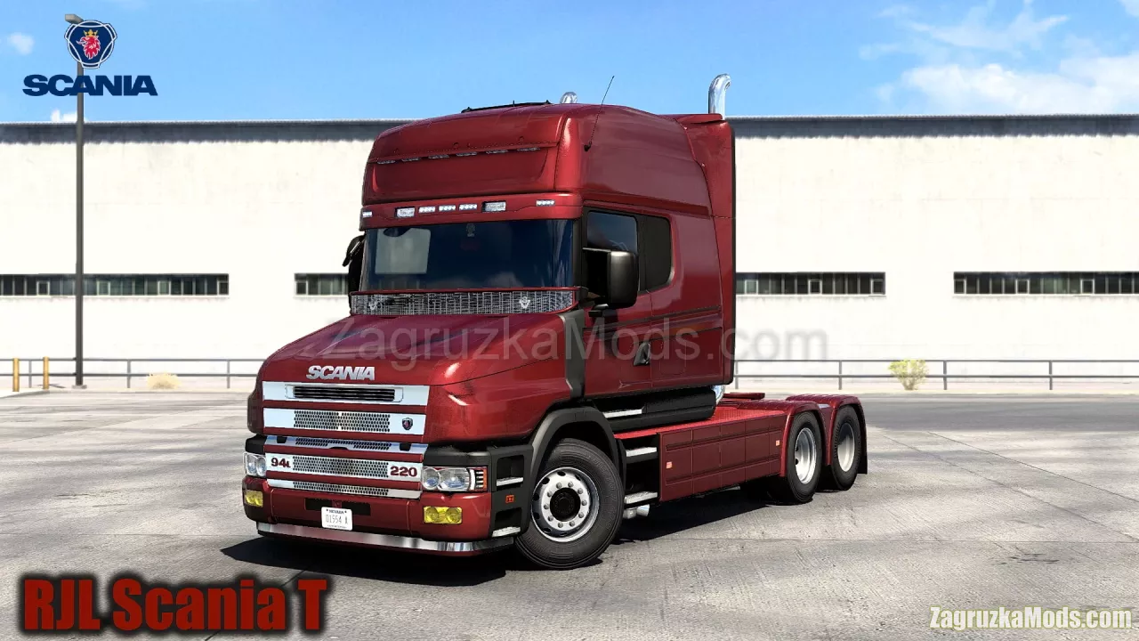 RJL Scania T Mod v1.2 By Frkn64 (1.43.x) for ATS