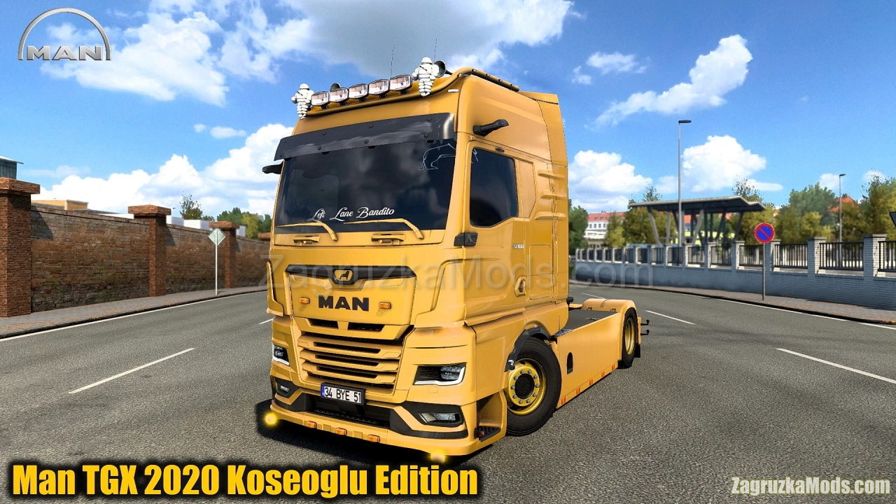 Man TGX 2020 Koseoglu Edition v2.0 (1.45.x) for ETS2