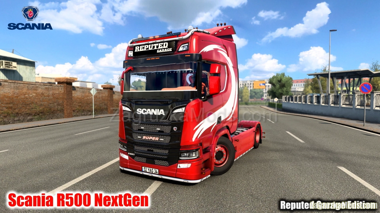 Scania R500 NextGen Reputed Garage v1.0 (1.43.x) for ETS2