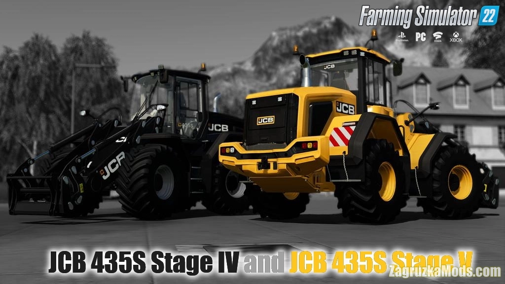 JCB 435S Stage IV and JCB 435S Stage V v1.0 for FS22