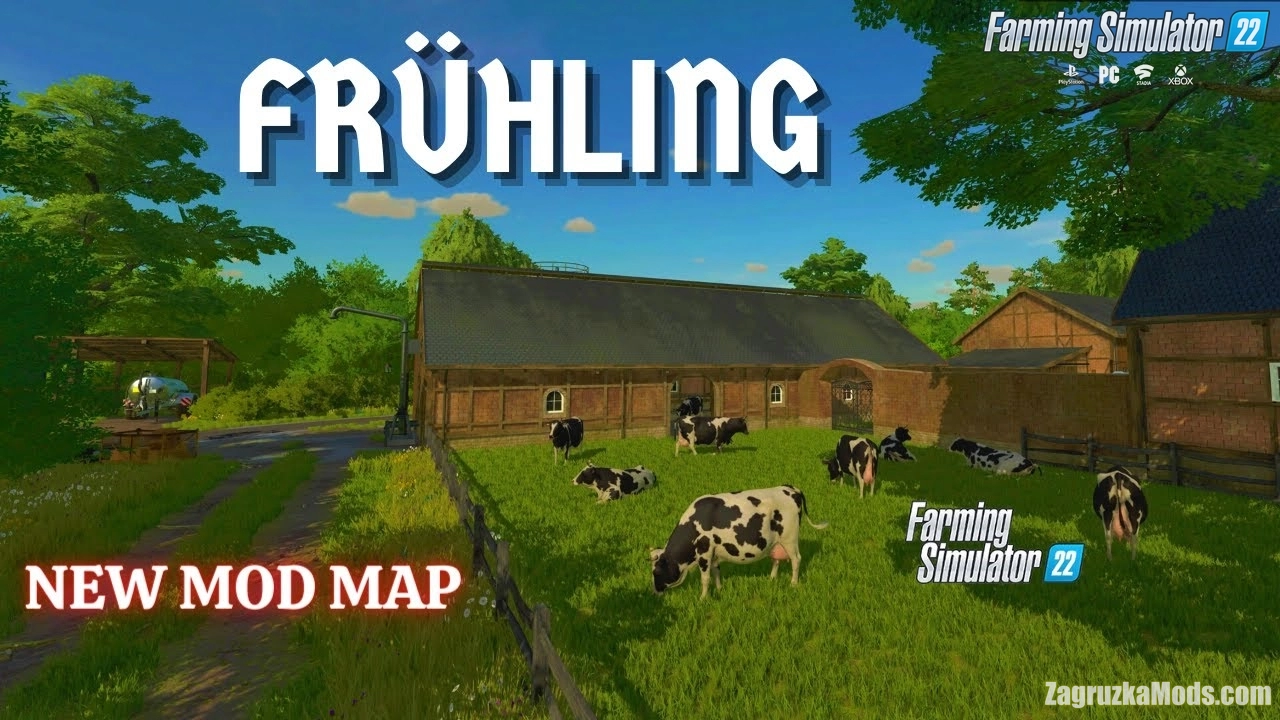 Frühling Map v1.0.0.1 By Ka77e for FS22