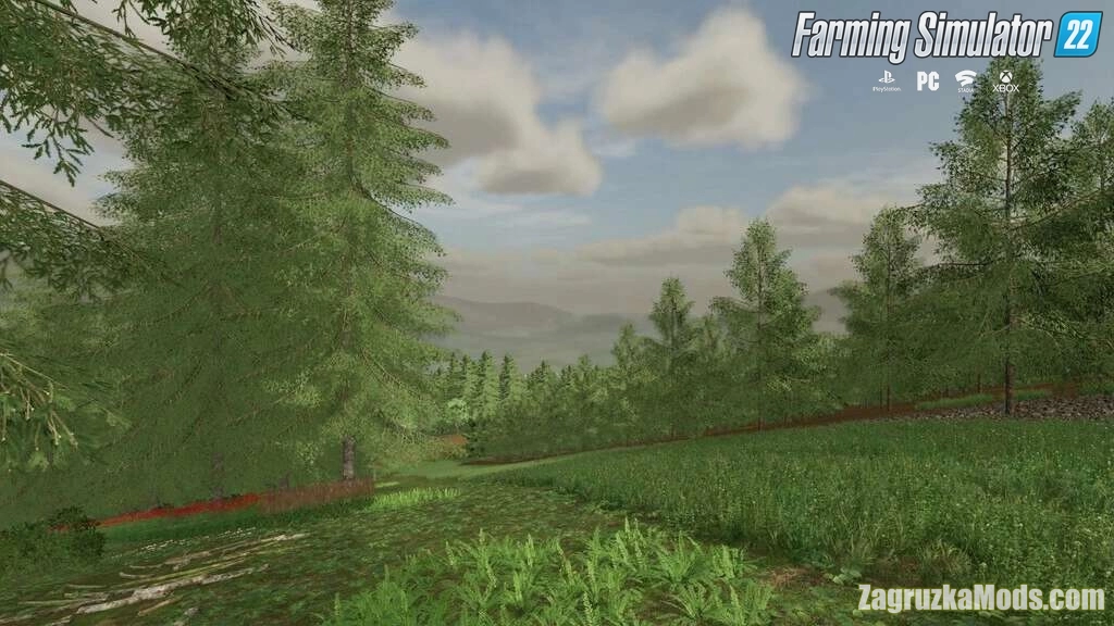Risoux Forest Map v1.1 for FS22 Risoux Forest Map v1.1 for FS22