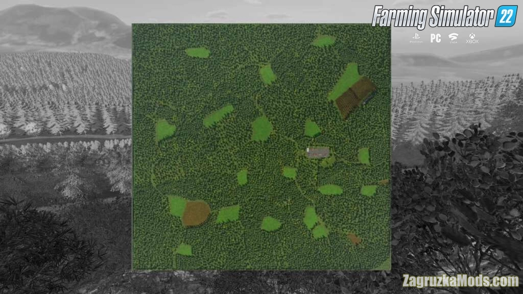 Risoux Forest Map v1.1 for FS22 Risoux Forest Map v1.1 for FS22