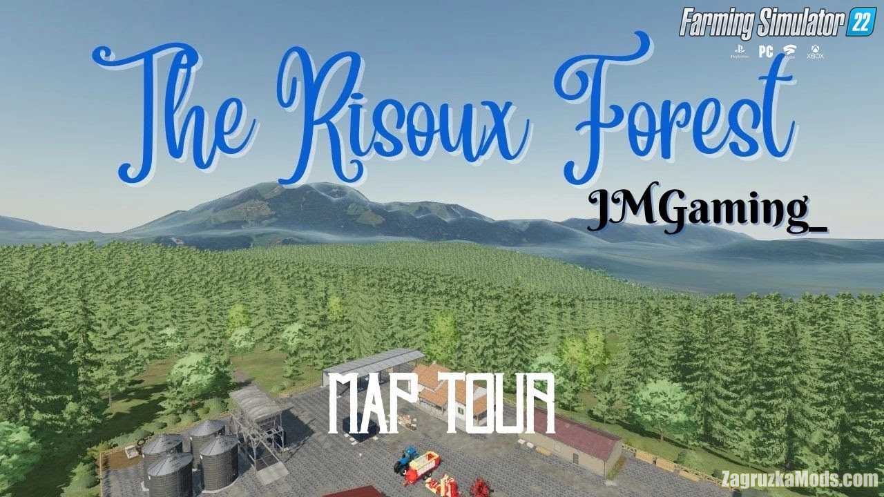Risoux Forest Map v1.1 for FS22 Risoux Forest Map v1.1 for FS22
