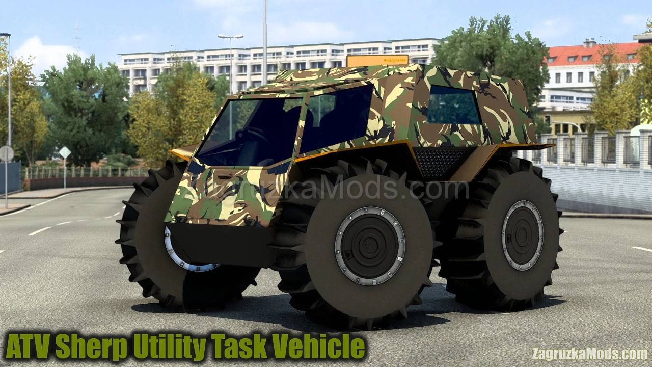ATV Sherp Utility Task Vehicle v1.0 (1.43.x) for ETS2
