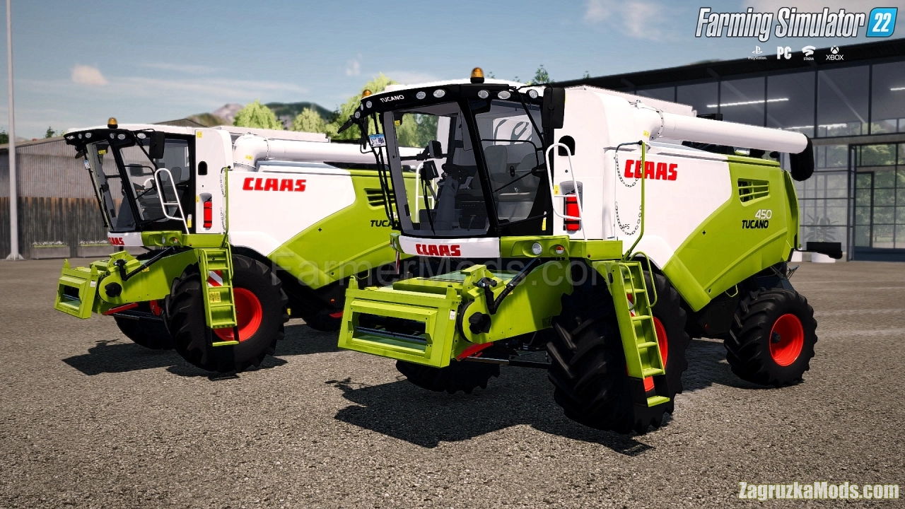 Claas Tucano Pack Combines v1.0 for FS22