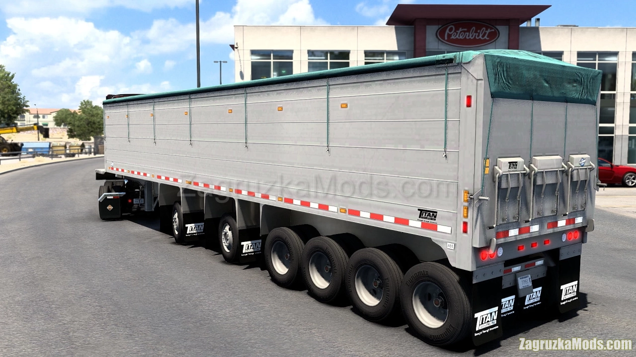 Titan Thin Wall End Dump Trailer v1.1 (1.43.x) for ATS Titan Thin Wall End Dump Trailer v1.1 (1.43.x) for ATS