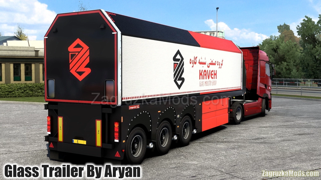 Glass Trailer v1.1 By Aryan (1.47.x) for ETS2