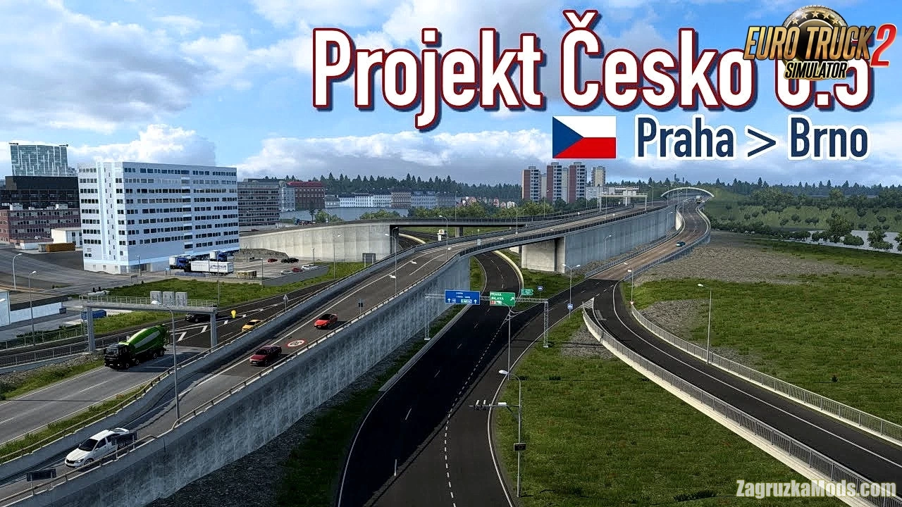Projekt Cesko Map v2.47 (1.57.x) for ETS2