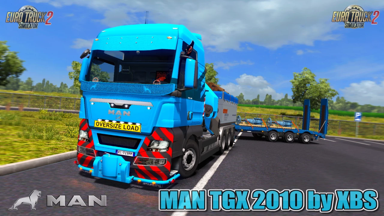 MAN TGX 2010 Truck v5.8.8 by XBS (1.54.x) for ETS2