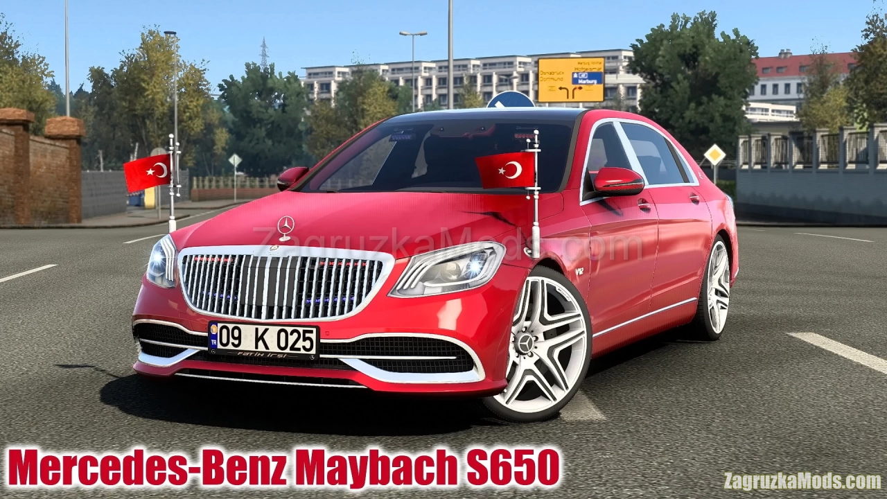 Mercedes-Benz Maybach S650 v1.5 (1.48.x) for ATS and ETS2