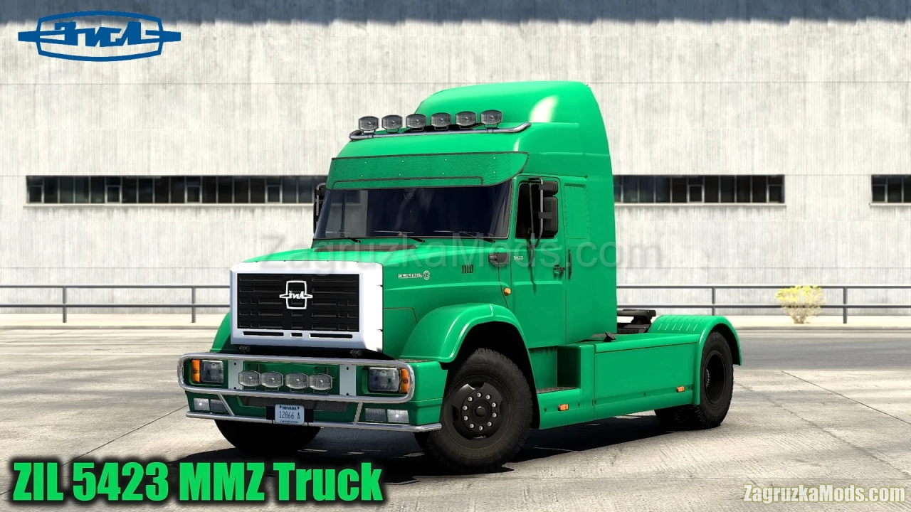 ZIL 5423 MMZ Truck + Interior v3.5 (1.33.x) for ATS