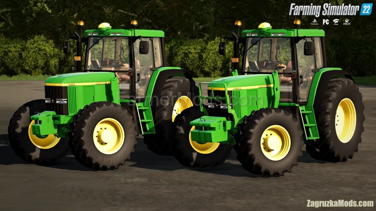 John Deere 6010 Series Tractor v2.1 for FS22