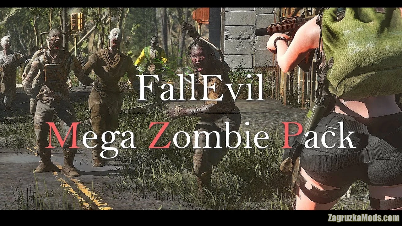 Mega Zombie Pack v1.2 for Fallout 4