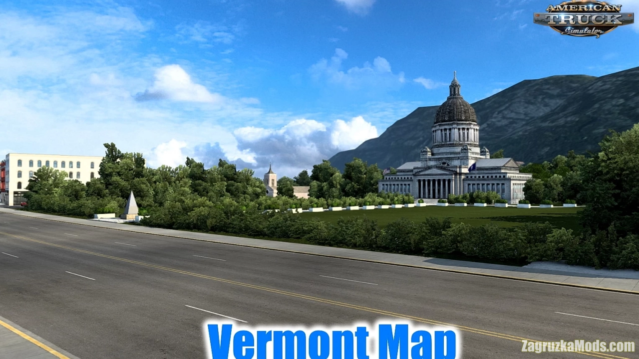 Vermont Map v3.0 (1.43.x) for ATS