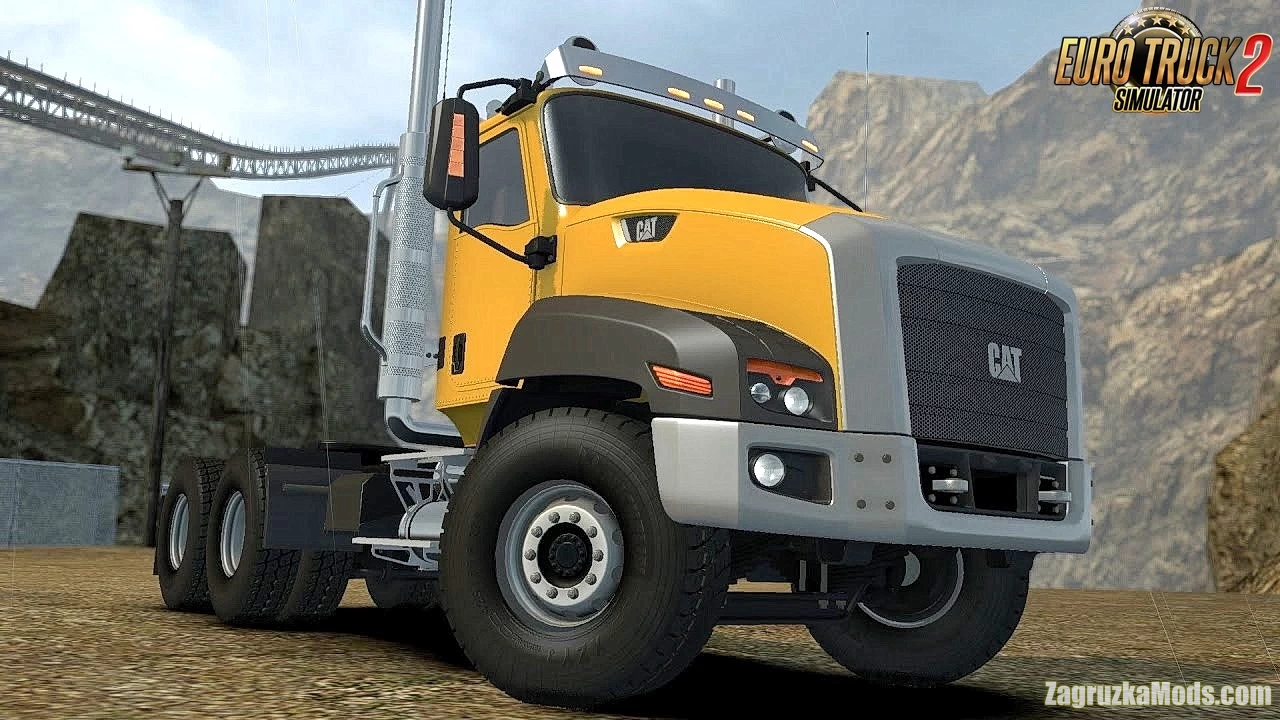 CAT CT660 Truck + Interior v2.2 (1.43.x) for ETS2