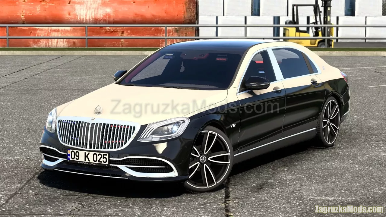 Mercedes-Benz Maybach S650 v1.7 (1.58.x) for ATS and ETS2