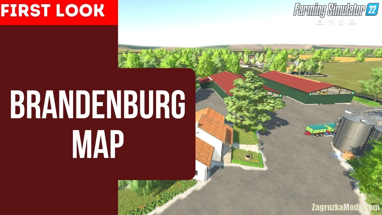 Brandenburg Map v3.1 for FS22