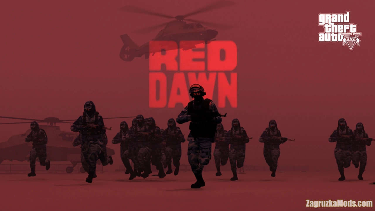 Red Dawn (WarMod) v1.41 for GTA 5