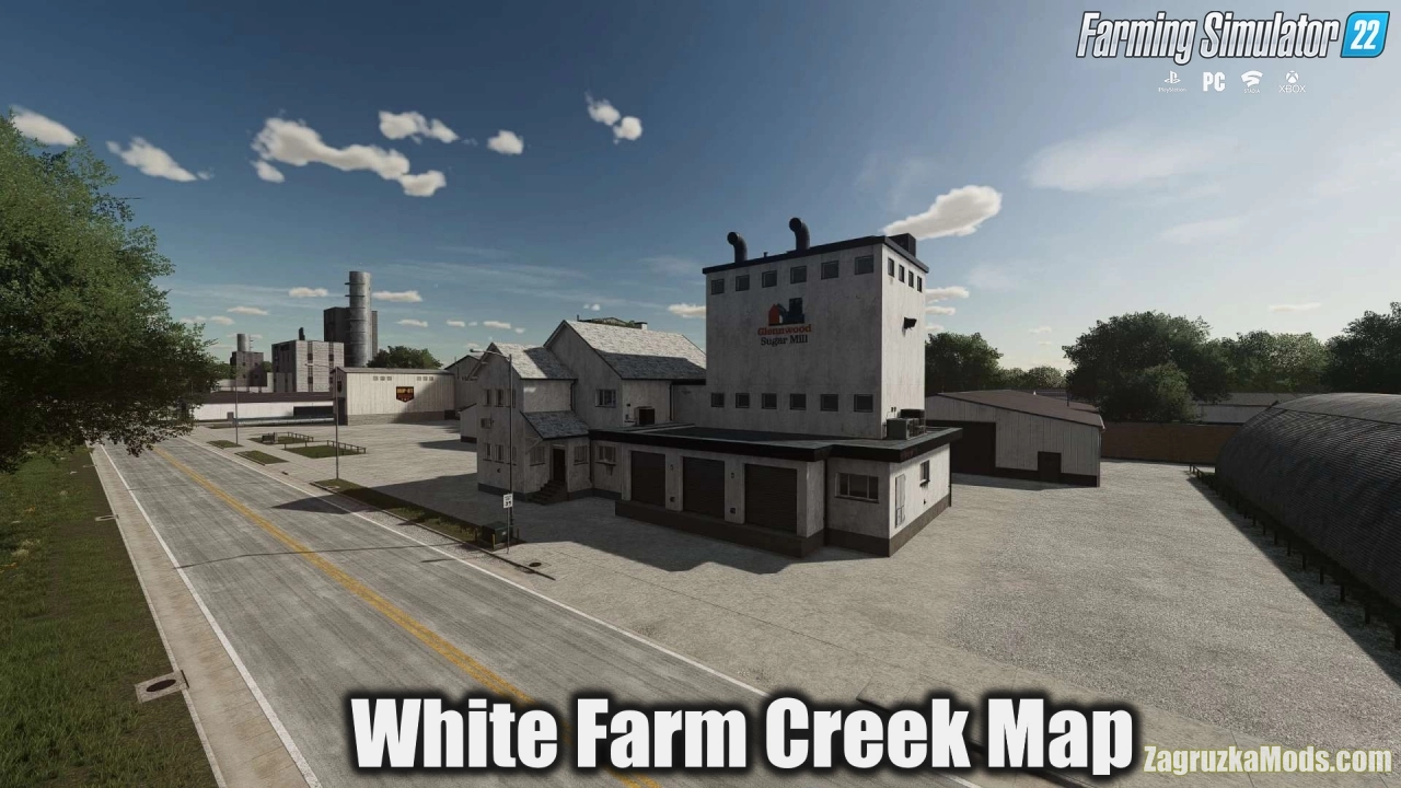 White Farm Creek Map v1.0.0.1 for FS22