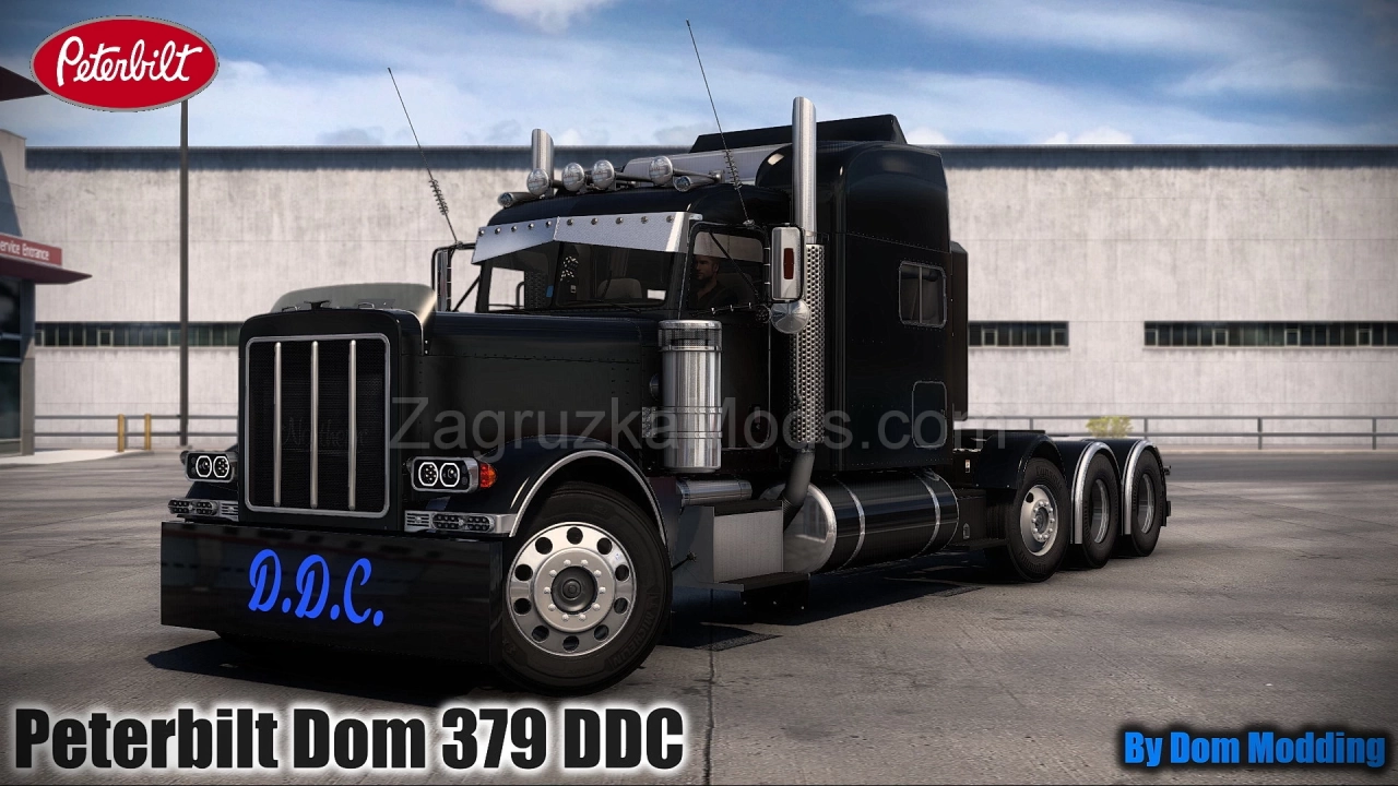 Peterbilt Dom 379 DDC v2.1.2 By Dom Modding (1.58.x) for ATS