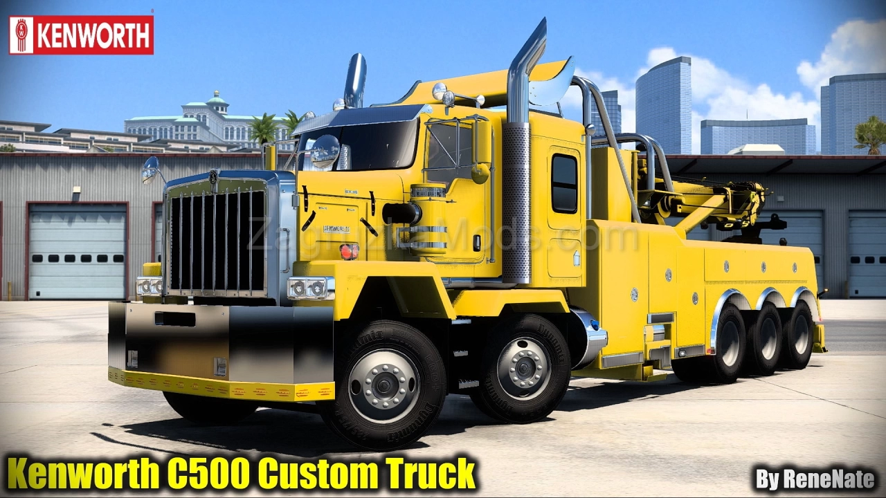 Kenworth C500 Custom Truck v1.7 by ReneNate (1.47.x) for ATS