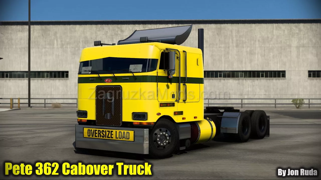 Peterbilt 362 Cabover Truck v5.7.1 By Jon Ruda (1.59.x) for ATS