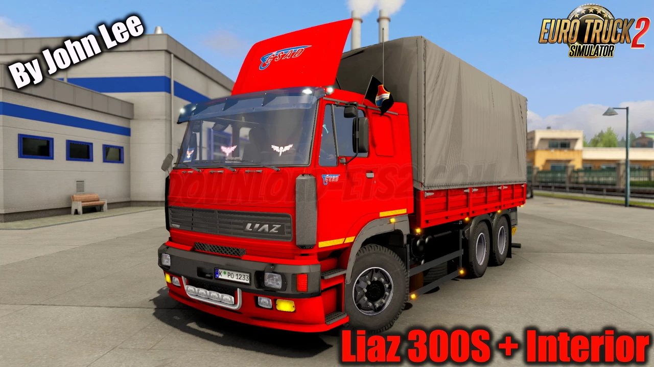 Liaz 300s Truck + Interior v1.6 (1.53.x) for ETS2