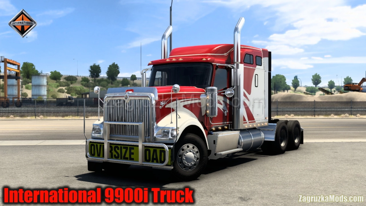 International 9900i Truck + Interior v1.2 (1.52.x) for ATS