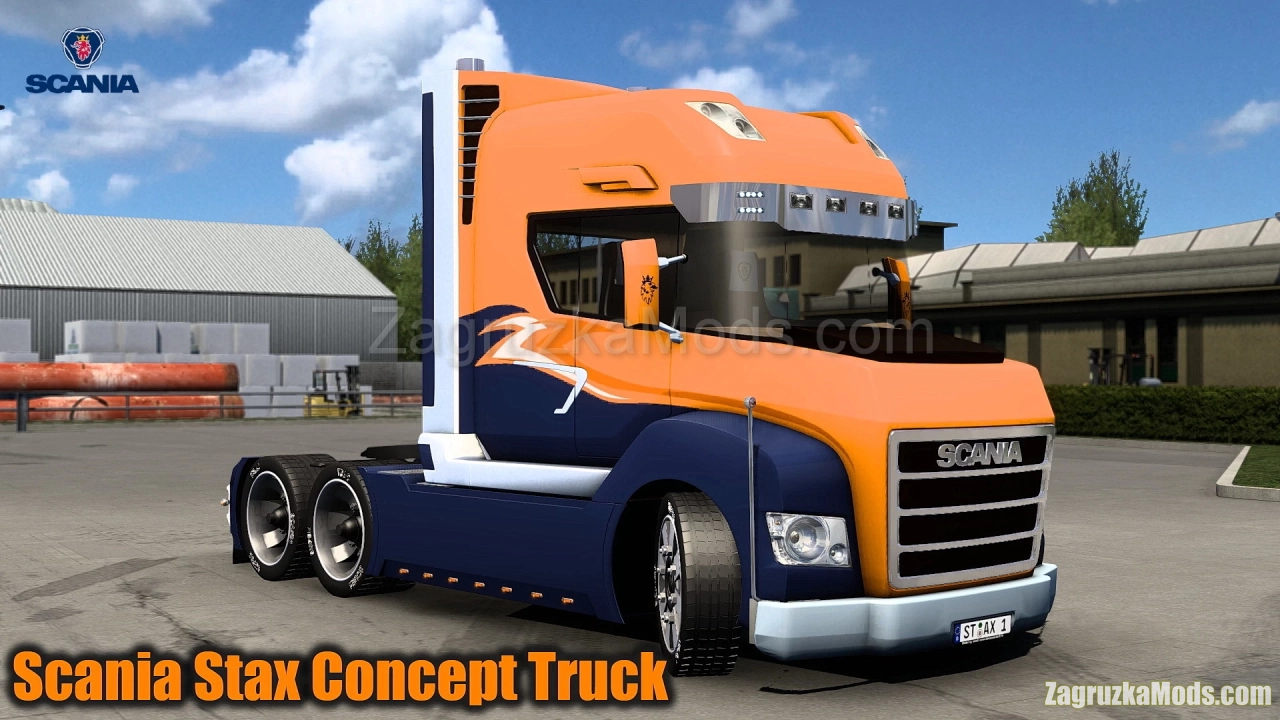 Scania Stax Concept Truck v2.34 by NewS (1.46.x) for ETS2