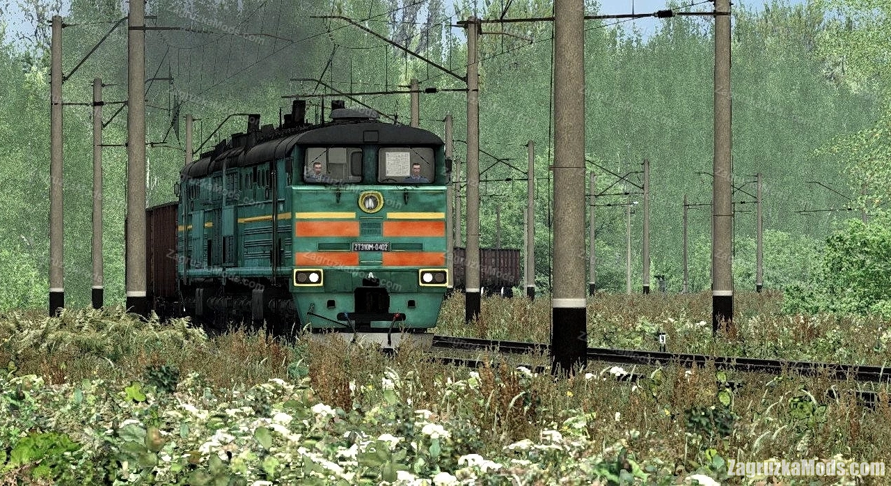Diesel Locomotive 2TE10m-0402 v1.2 for TS2022
