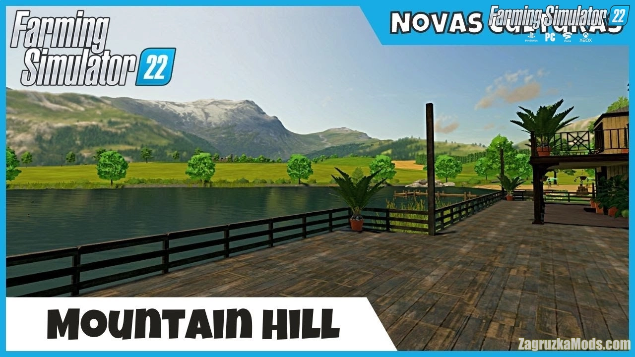 Mountain Hill 2022 Map v2.0 for FS22