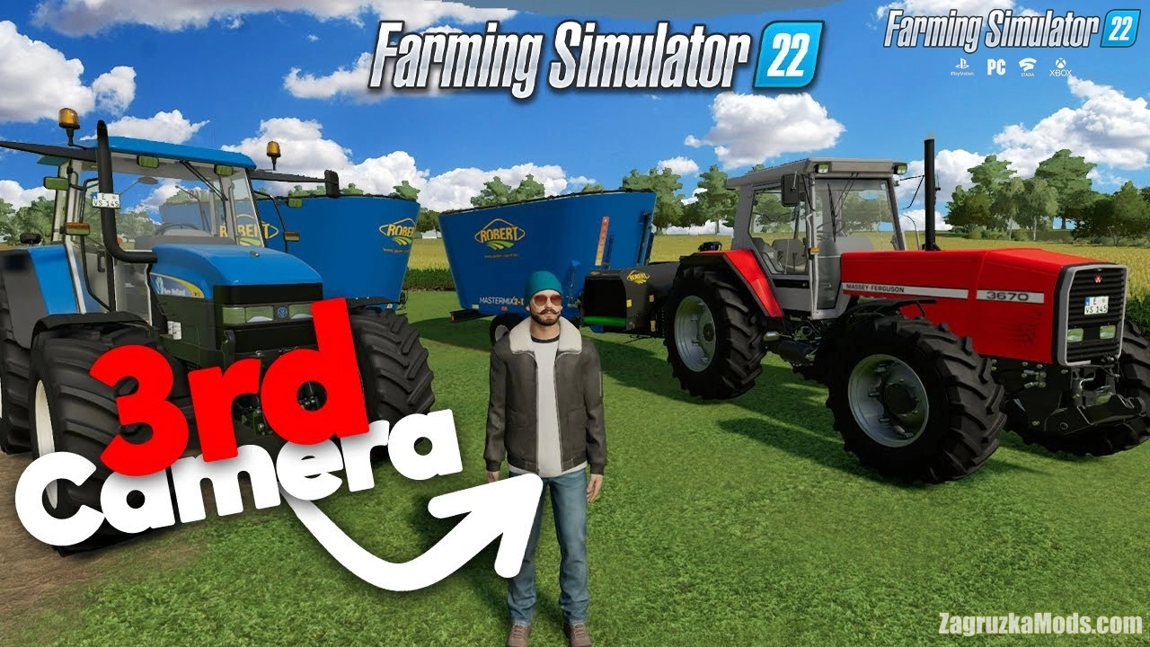 3rd Person Mod v1.5.0.1 for FS22