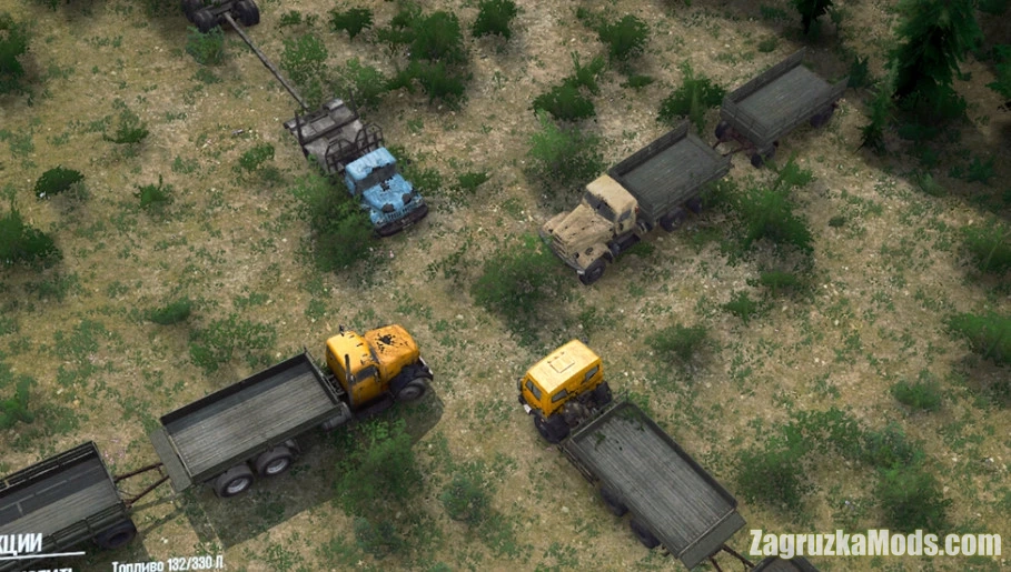 Mount Pencil Map v1.0 for Spintires: MudRunner