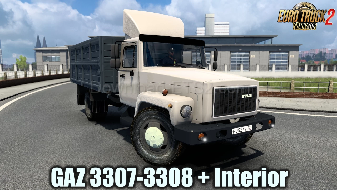 GAZ 3307-3308 + Interior v4.2 (1.53.x) for ETS2